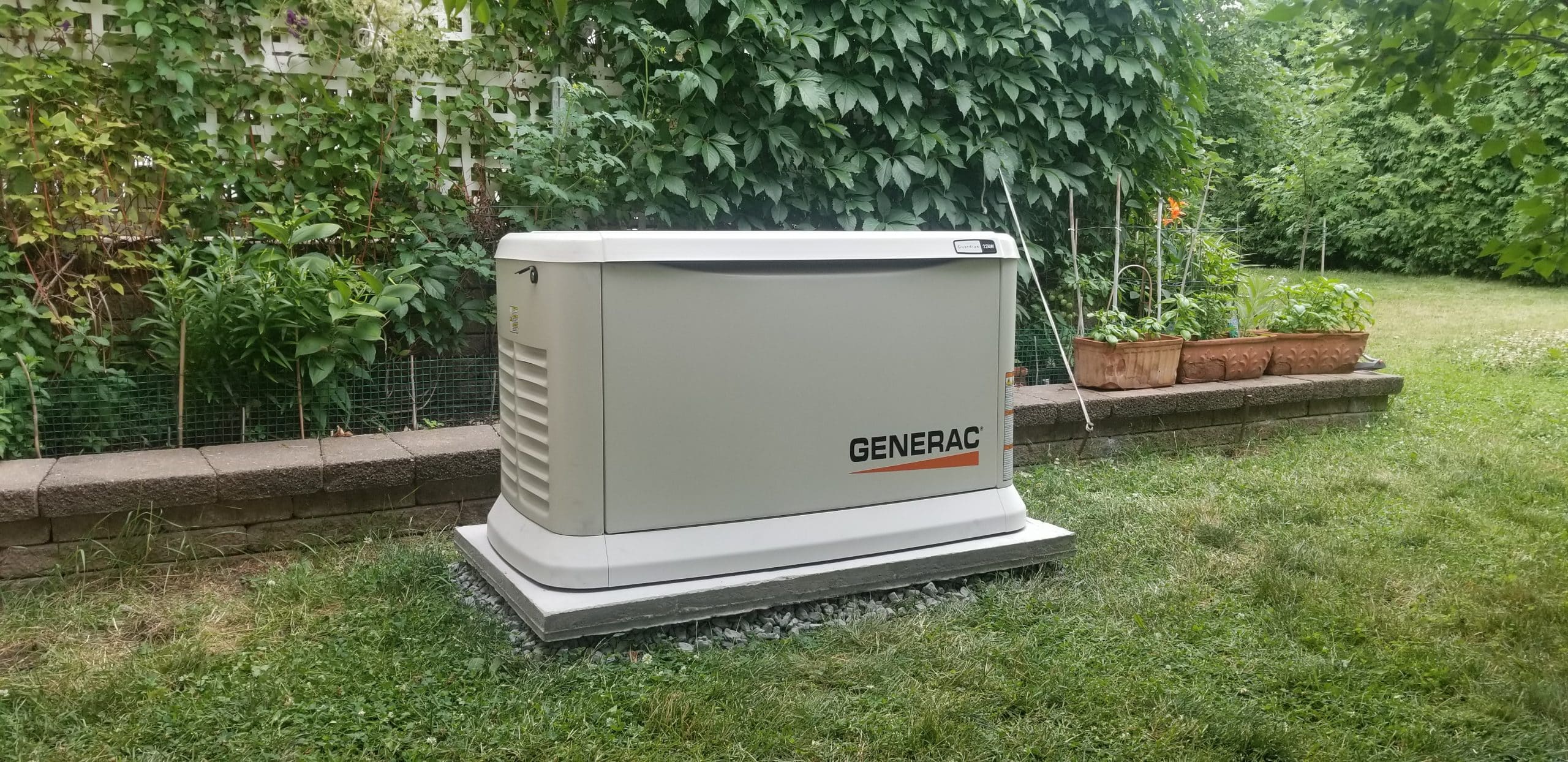Installation Generac automatique Acadia Electrique