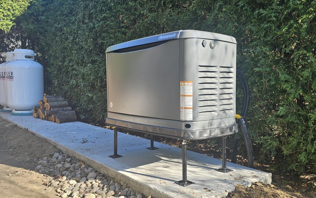 Support ajustable pour génératrice automatique GENERAC
