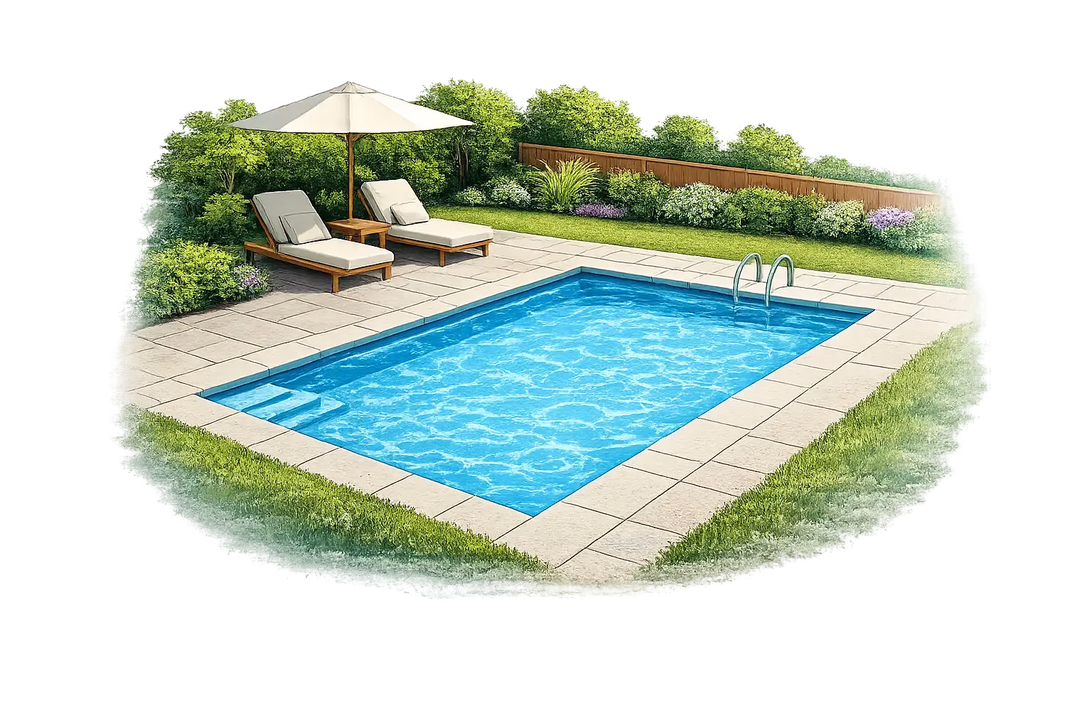 Branchement de piscine